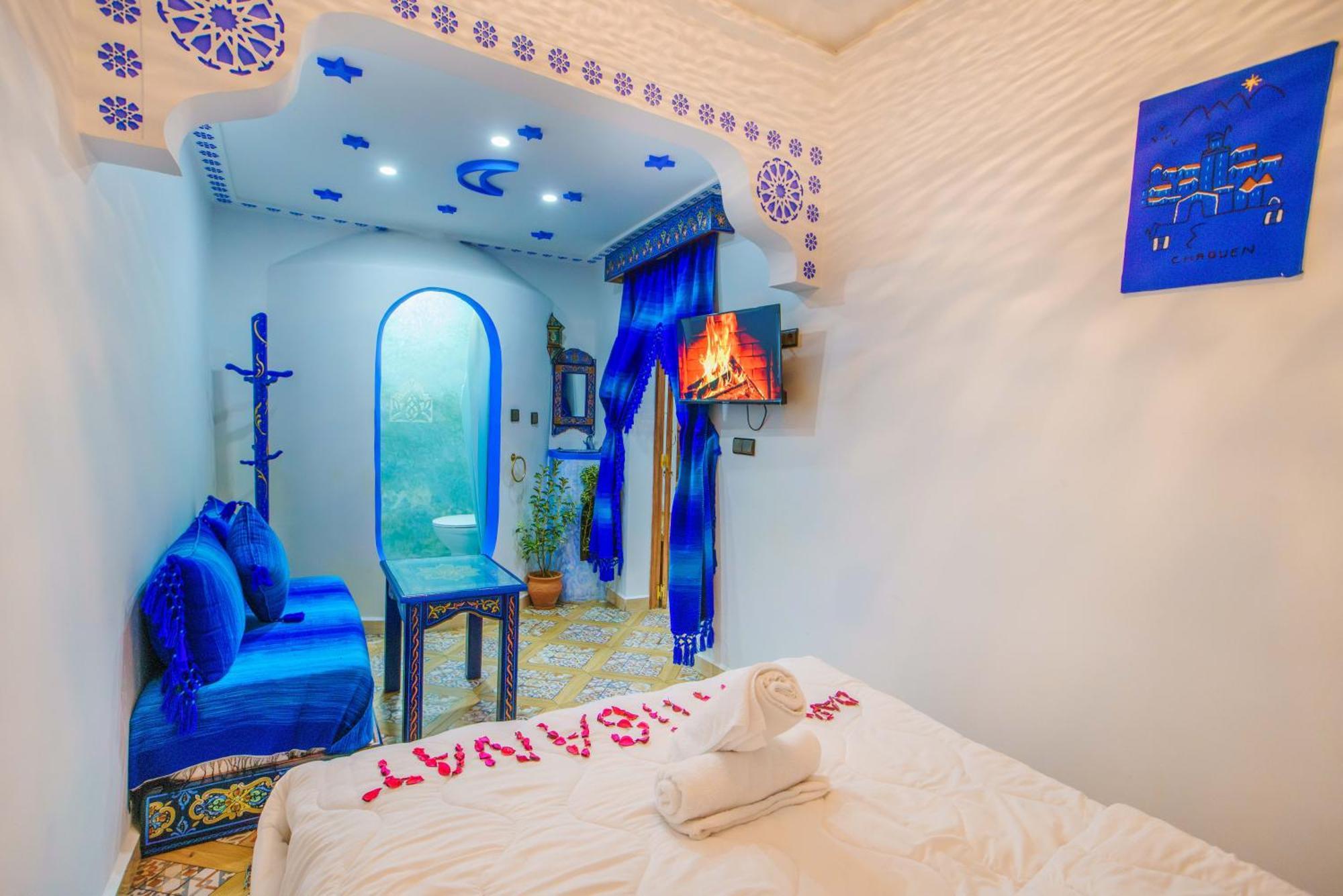 Hotel Dar Artisanat Šafšawán Exteriér fotografie